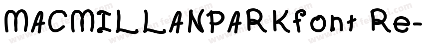 MACMILLANPARKfont Re字体转换